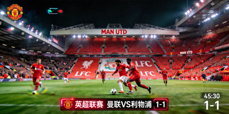 曼联对阵利物浦英超联赛比赛现场柠檬直播画面